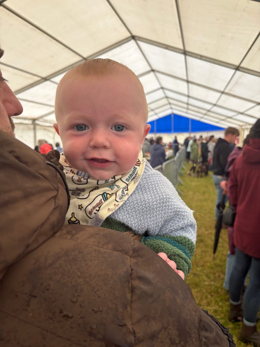 Customer photo review of Little Legend Teething Bib