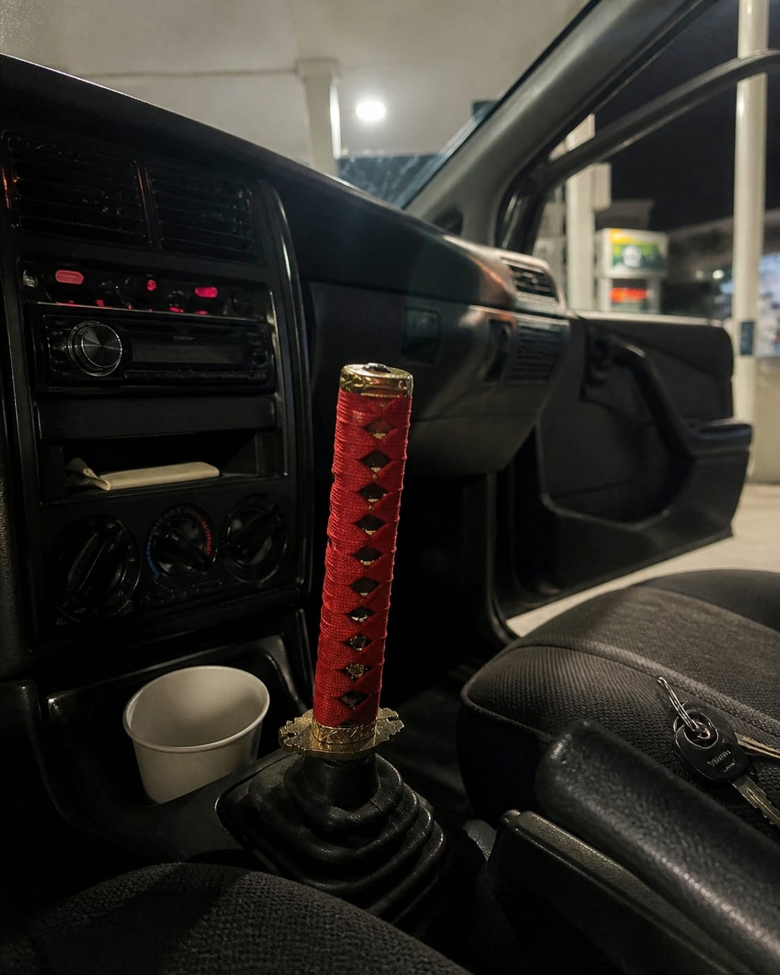 Customer photo review of Katana - Palanca para Auto