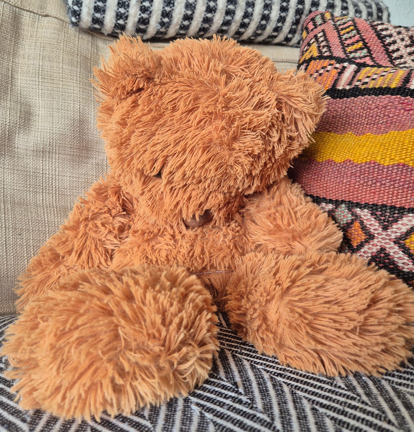 Customer photo review of Verzwaringsknuffel Teddy Beer 2,2 kg