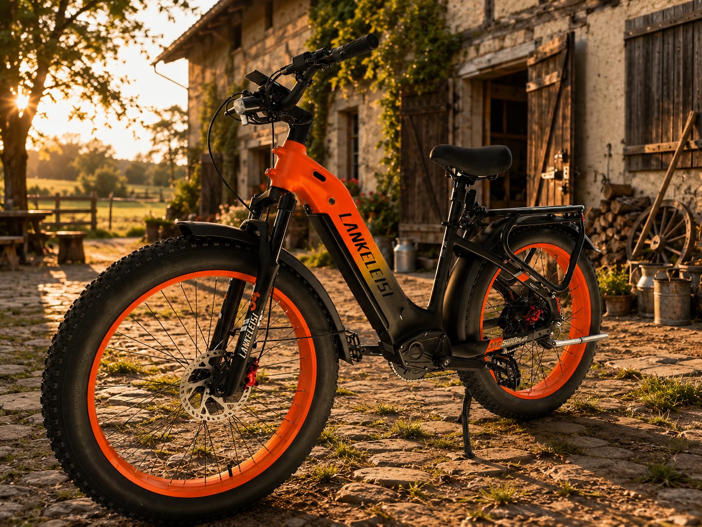 Customer photo review of Lankeleisi MG600 Plus 26" Fat Bike 960Wh All Terrain SUV E-Bike with Switchable Sensor 48V 20Ah Battery