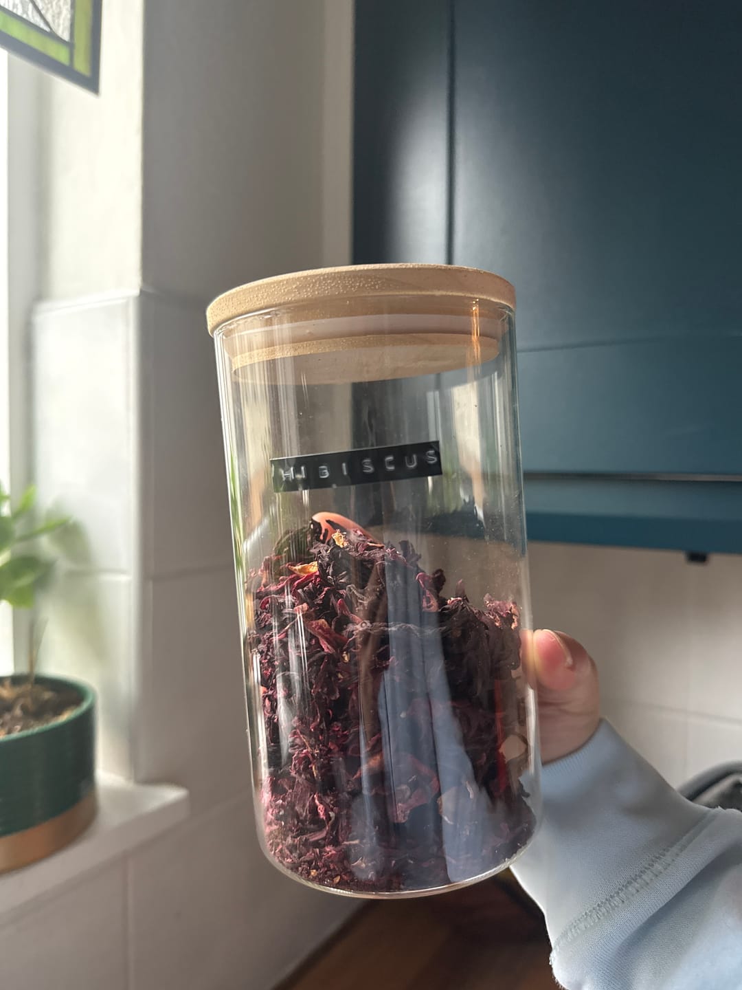 Customer photo review of Hibiscus Flowers 50g