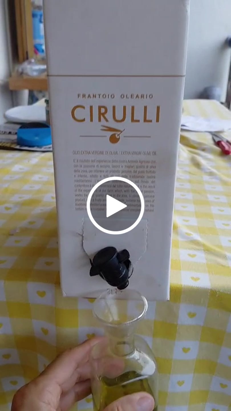 Customer video review of Bag in box di olio extravergine di oliva • 5 Litri