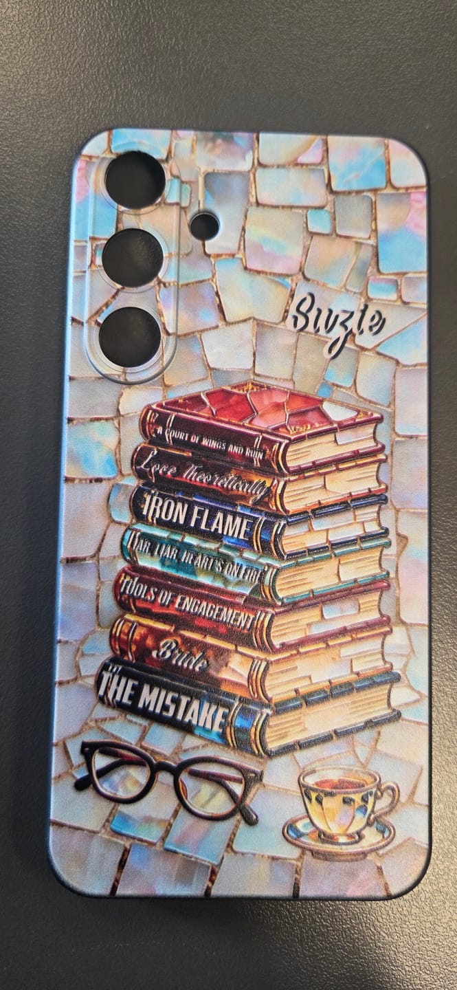 Customer photo review of Personalized Gifts For Book Lovers Phone Case