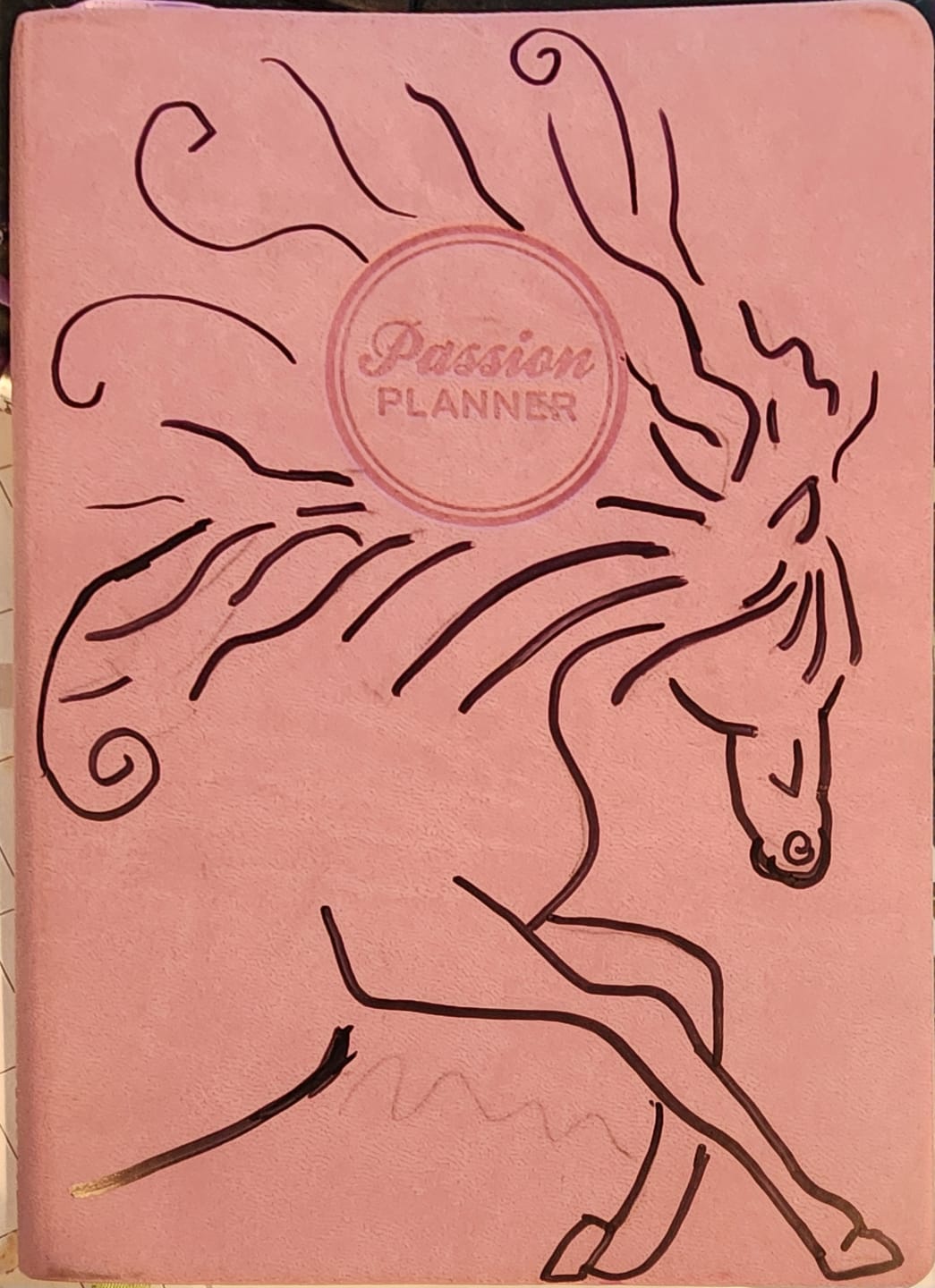 Customer photo review of Daily Planner - Undated - Dreamy Lilac