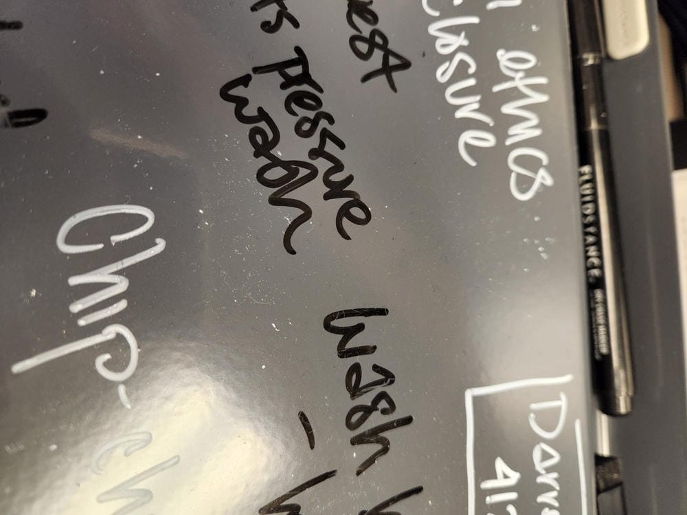 Customer photo review of White Marker Set (2)