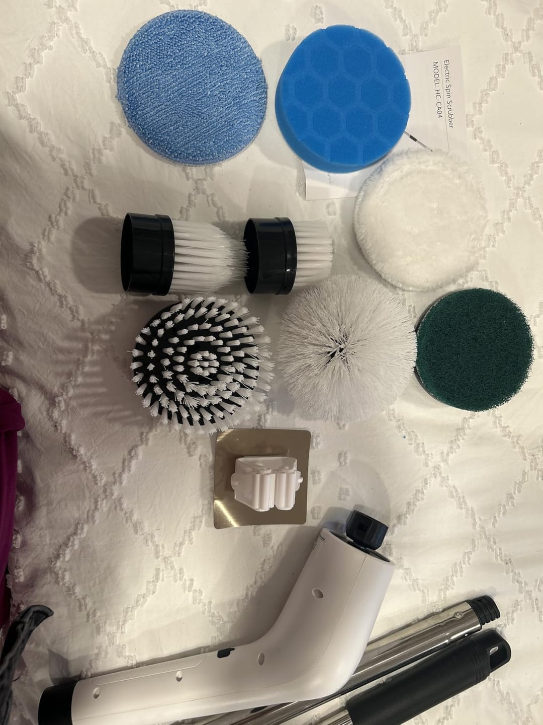 Customer photo review of ScrubMate - Extendable Electric Spin Scrubber