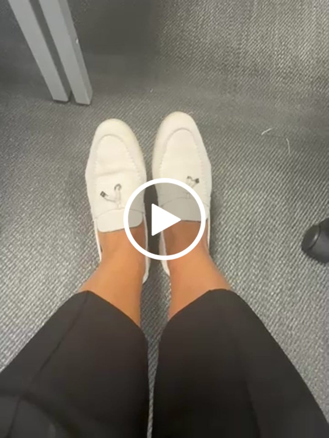 Customer video review of summer charm walk loafer suede