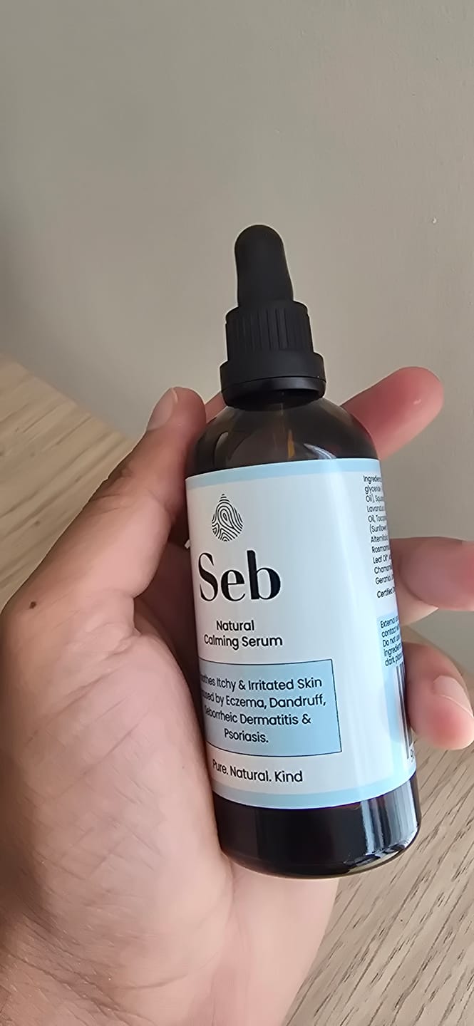 Customer photo review of Seb Natural Calming Serum