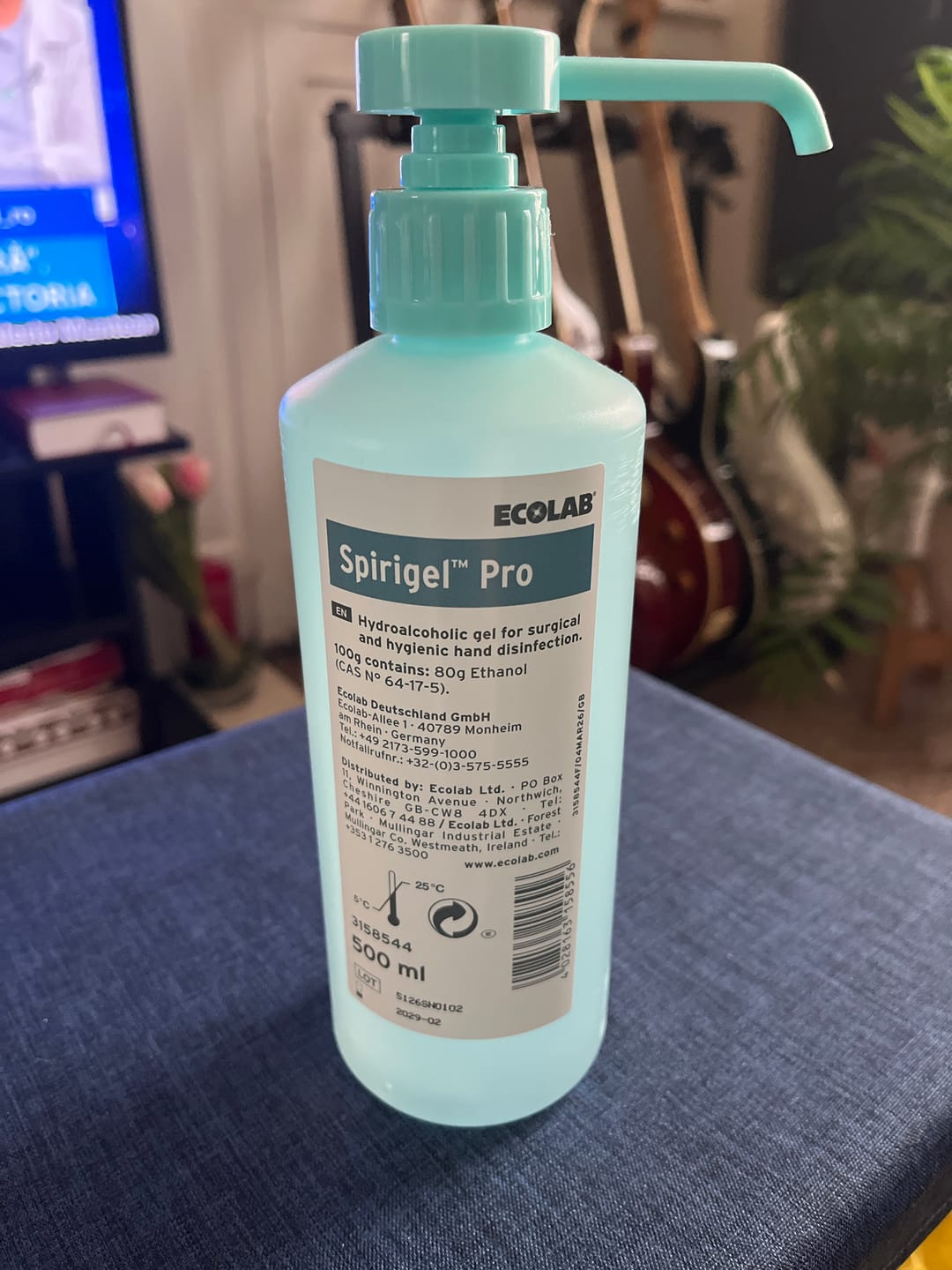 Customer photo review of Spirigel™ Pro 500ml with pump - Single