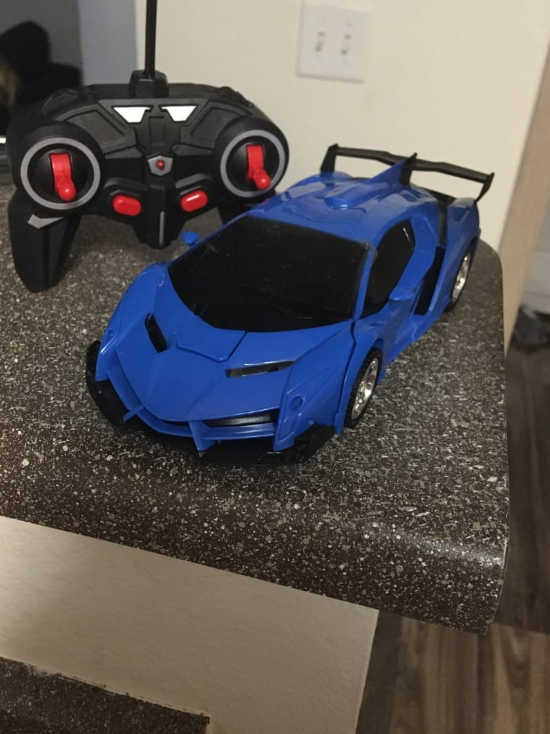 Customer photo review of TransformCar™ – RC Transforming Robot Car