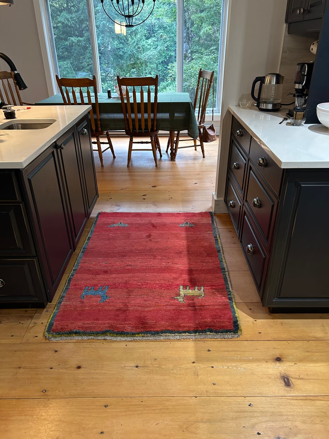 Customer photo review of Kashkuli Gabbeh incarnadine Rug