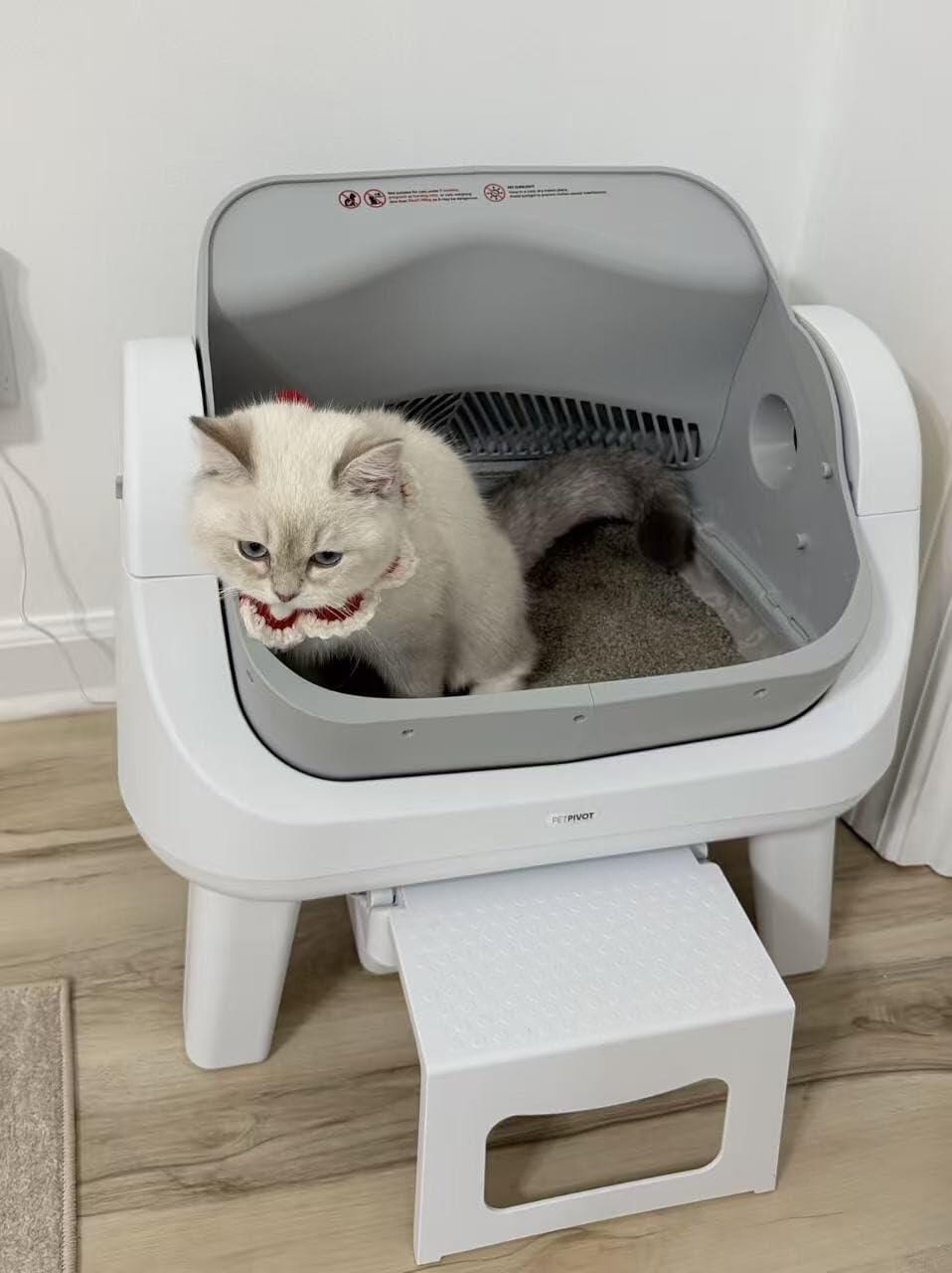 Customer photo review of AutoScooper 12 Lite Cat Litter Box