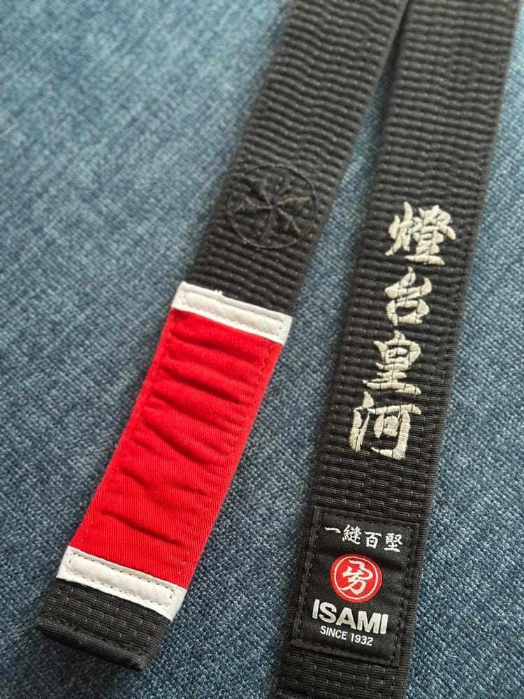 Customer photo review of Isami BJJ Black Belt Premium