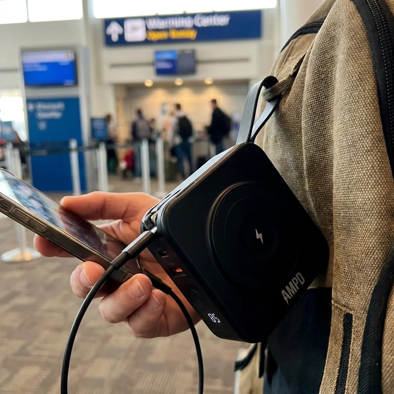 Customer photo review of AMPD Roam Pod (5-In-1 Travel Charger) 40% OFF SALE ENDS SOON