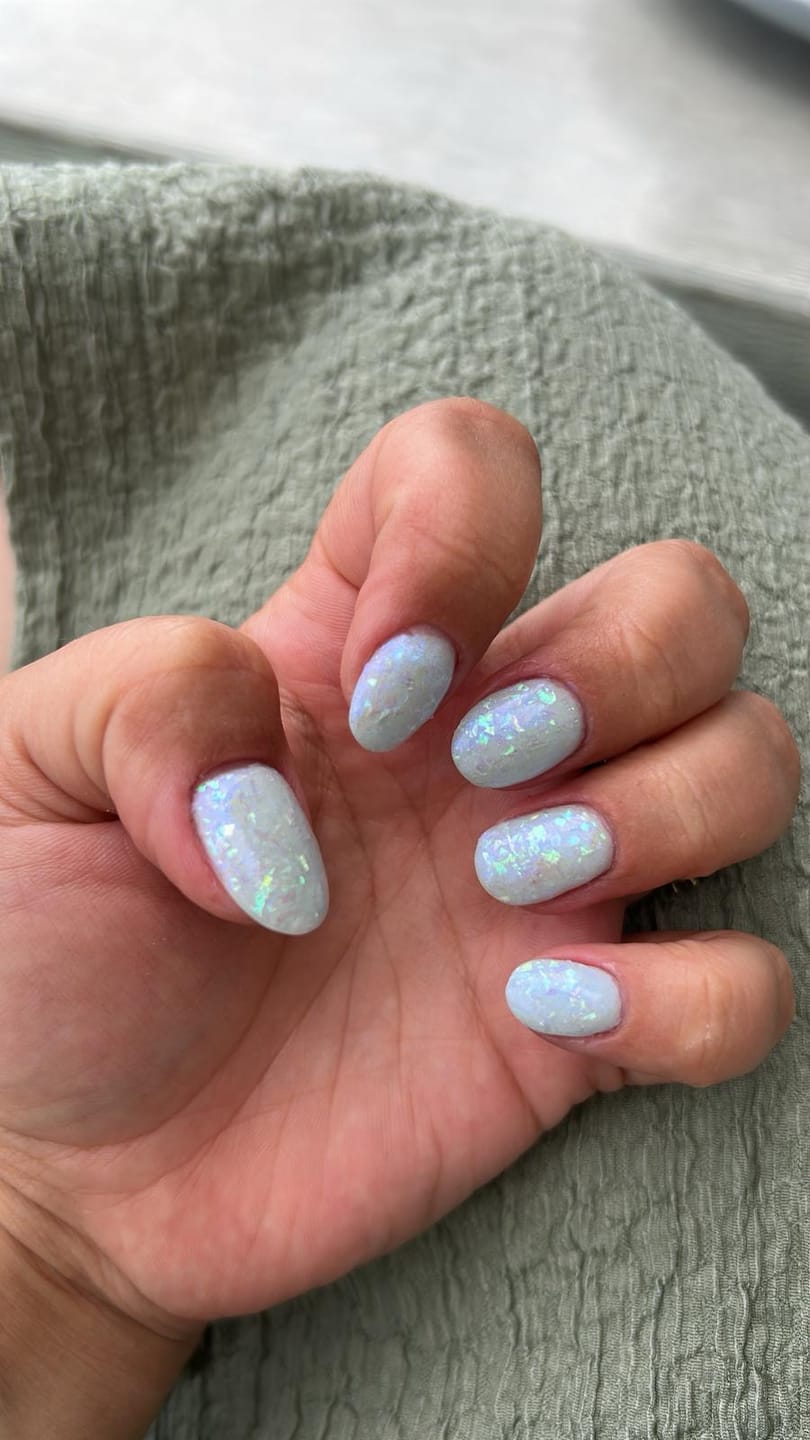Customer photo review of Tropical Cabana Dipping Powder