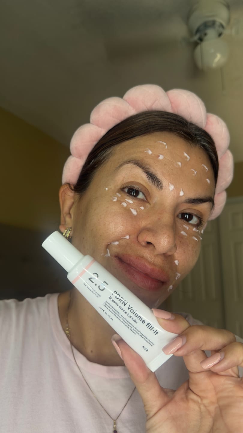 Customer photo review of PDRN Volume fill-it Booster crème 2.5 tube