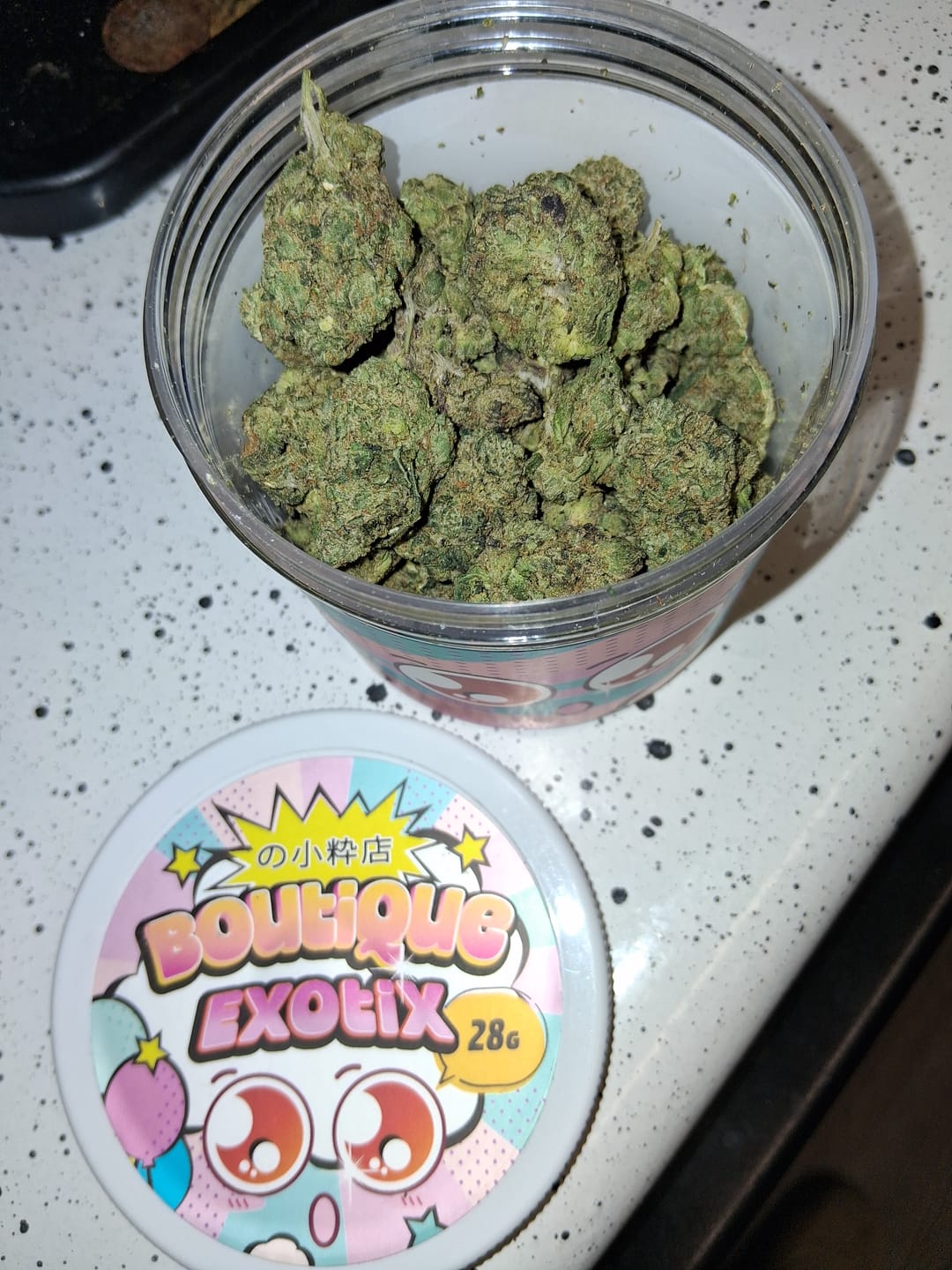 Customer photo review of Boutique Exotics Minis - Uncle Snoop - 28 Grams - Hybrid