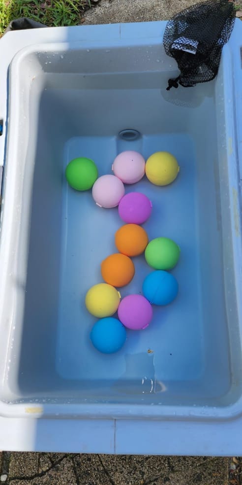 Customer photo review of SplashPods™ – Reusable Water Ball Set