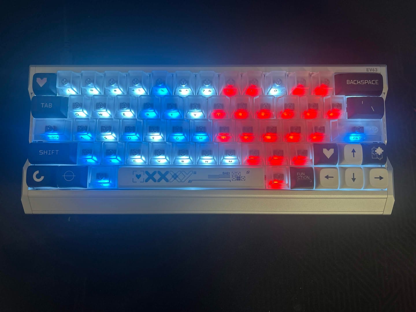 Customer photo review of IQUNIX EV63 Hall Effect Keyboard
