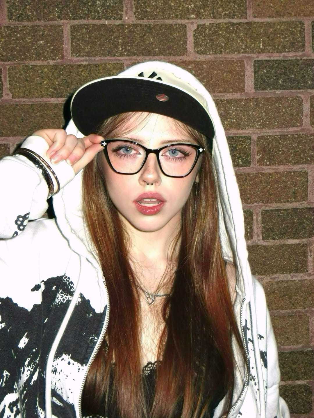 Customer photo review of Raelyn Eyeglasses