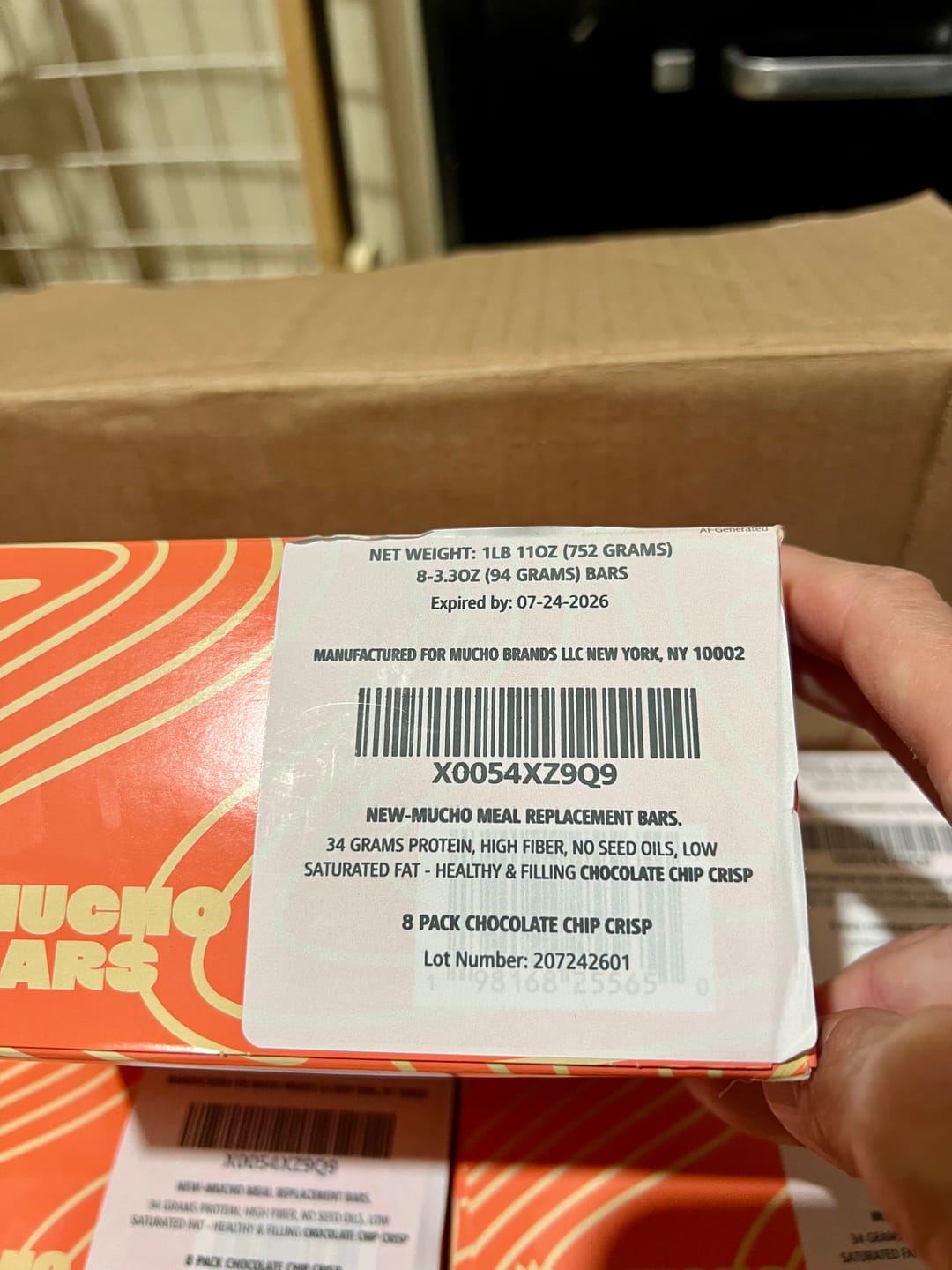 Customer photo review of MEAL BARS (60 Day Supply) - NEW CUSTOMER ONLY OFFER