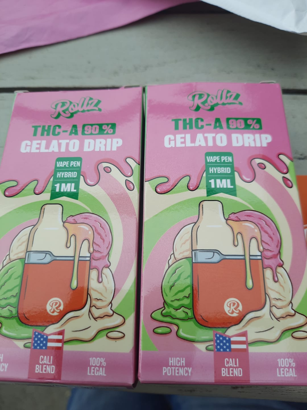 Customer photo review of THC-A Vape | 1ml |