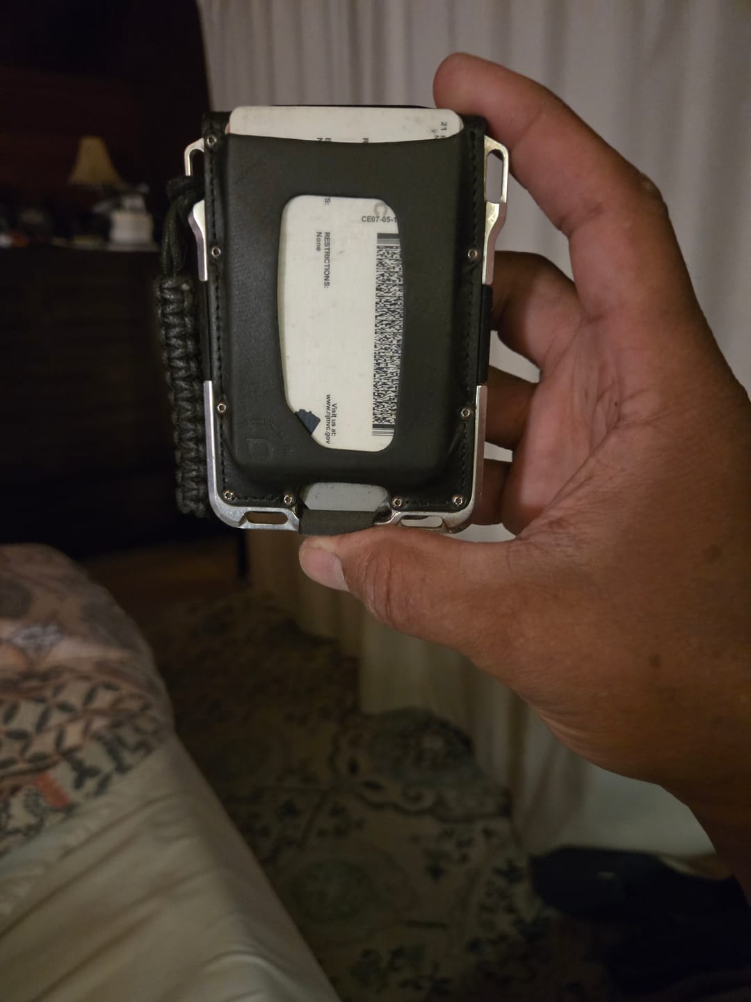 Customer photo review of M1 Maverick™ 4 Pocket Bifold Leather