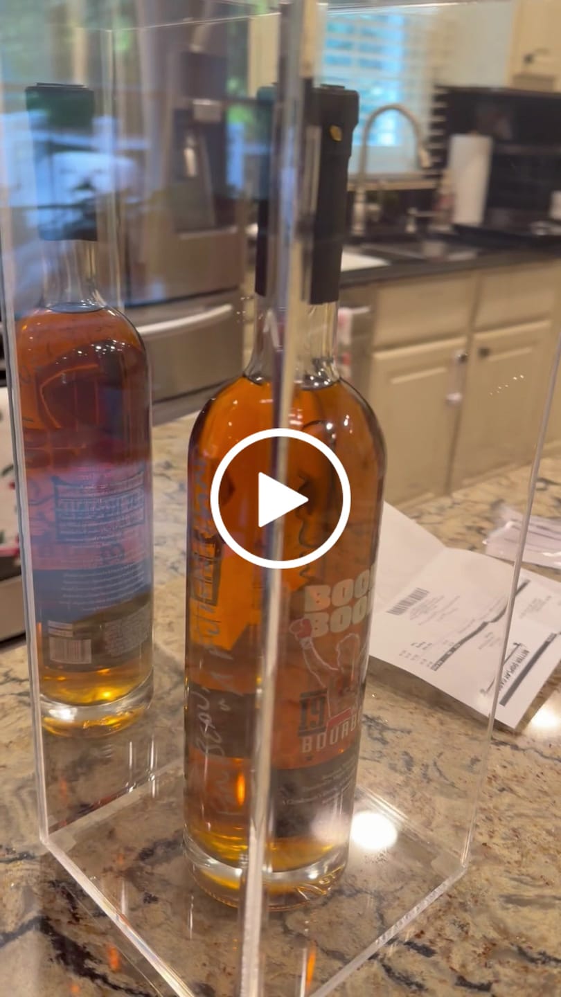 Customer video review of Acrylic Wine Bottle Display Case – Better Display Cases (A017, A078 & A120)