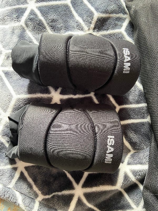 Customer photo review of Wrestling Knee Pads