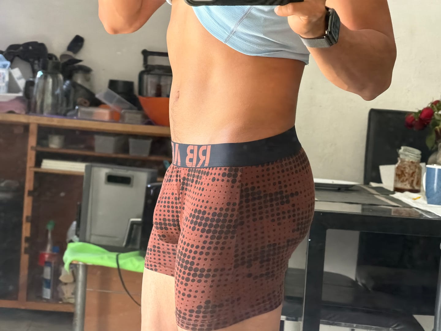 Customer photo review of ARMY Padded Boxer Brief + Smart Package Cup