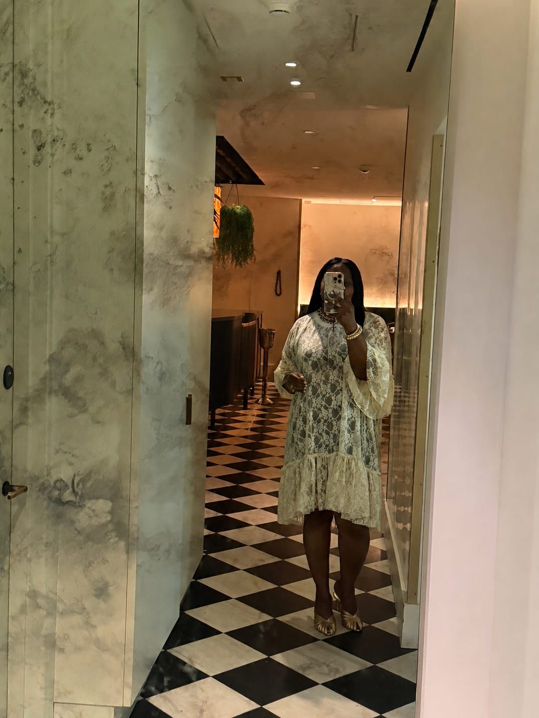 Customer photo review of The Heirloom Lace Tunic - PREORDER 8/5