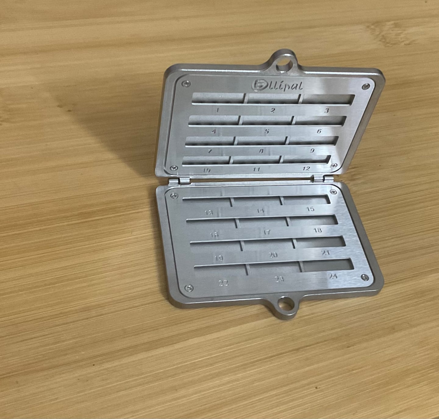 Customer photo review of ELLIPAL Seed Phrase Steel