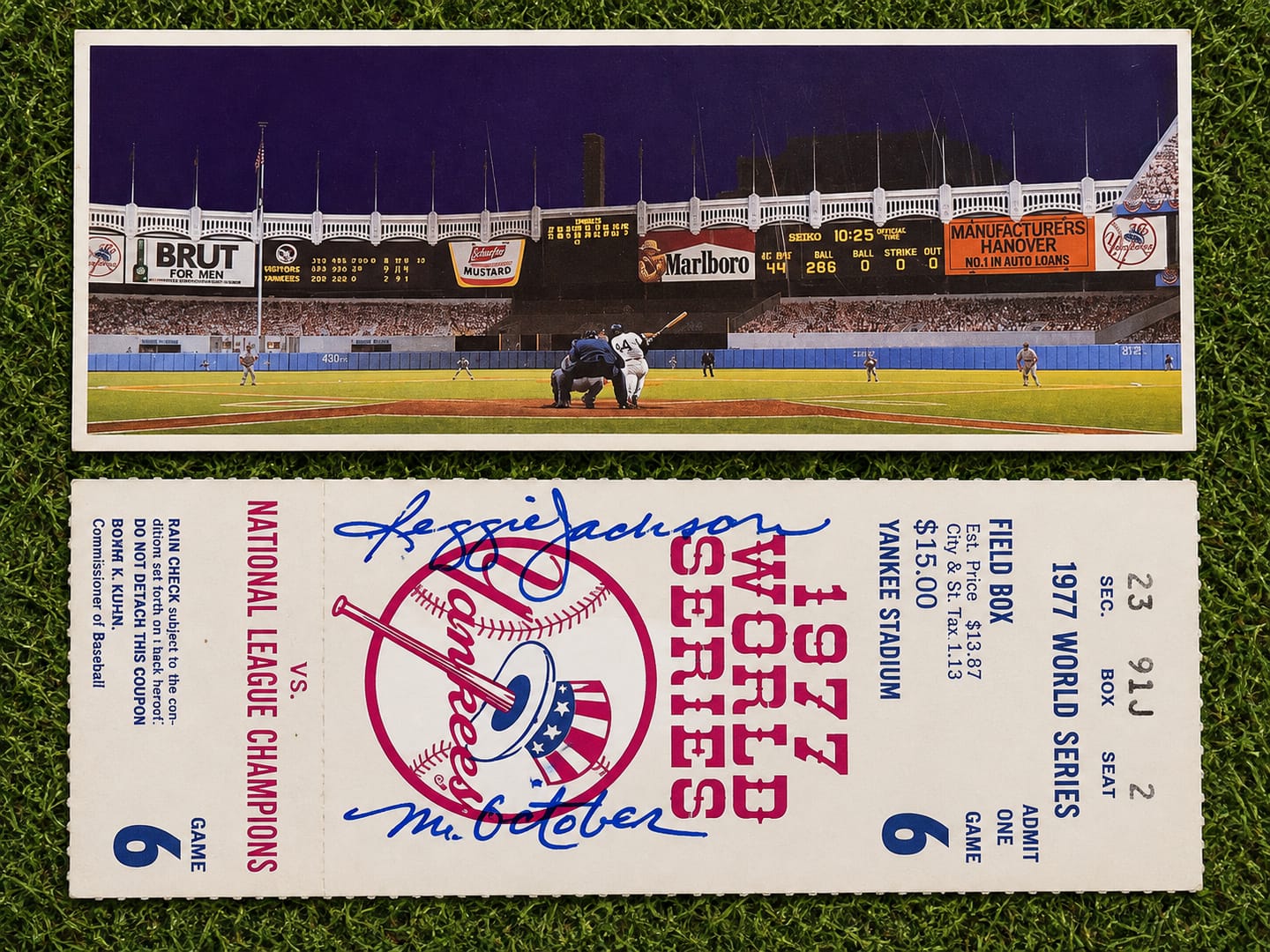 Customer photo review of Reggie Jackson Autograph Signing