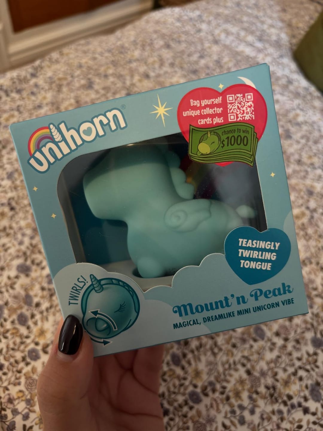 Customer photo review of Mount'n Peak Tongue Clitoral Vibrator