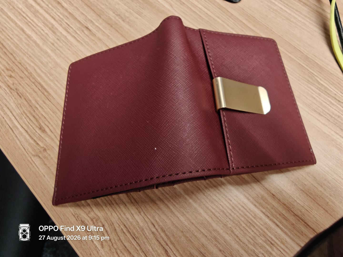 Customer photo review of SLEIGHT RFID BI-FOLD WALLET