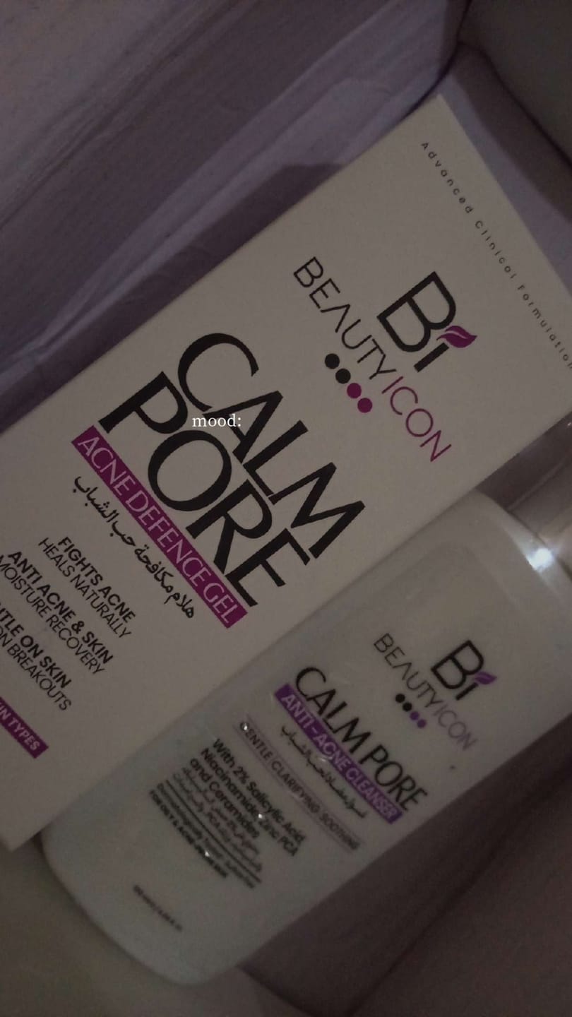 Customer photo review of Calm Pore Acne Control Duo (Acne Defense Gel + Anti-Acne Cleanser)