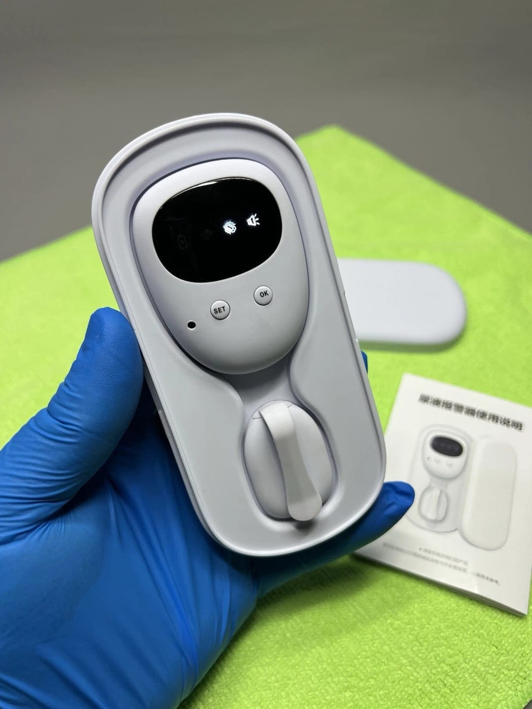 Customer photo review of DRYNYTS™ Wireless Bedwetting Alarm