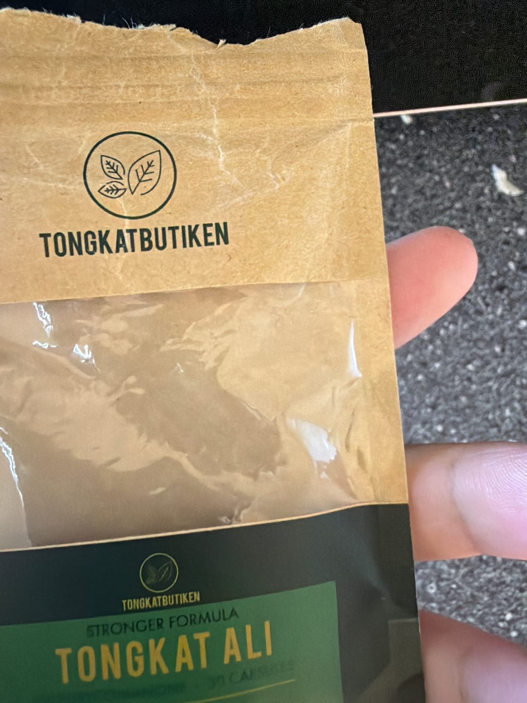 Customer photo review of Tongkat Ali 4% Eurycomanone - Tongkatbutiken.se