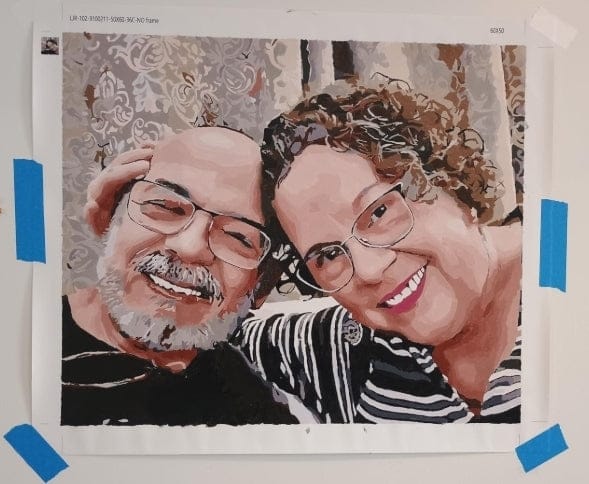 Customer photo review of El Lienzo de los Recuerdos