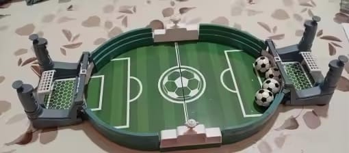 Customer photo review of Soccer Showdown™ – Head to Head Tabletop Soccer Game