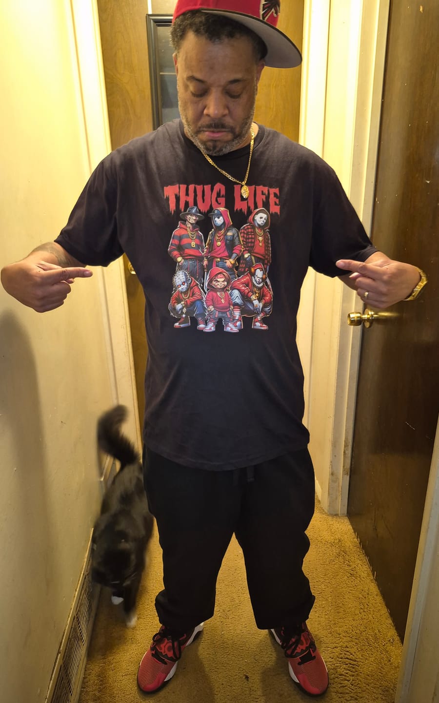 Customer photo review of Halloween Thug Life