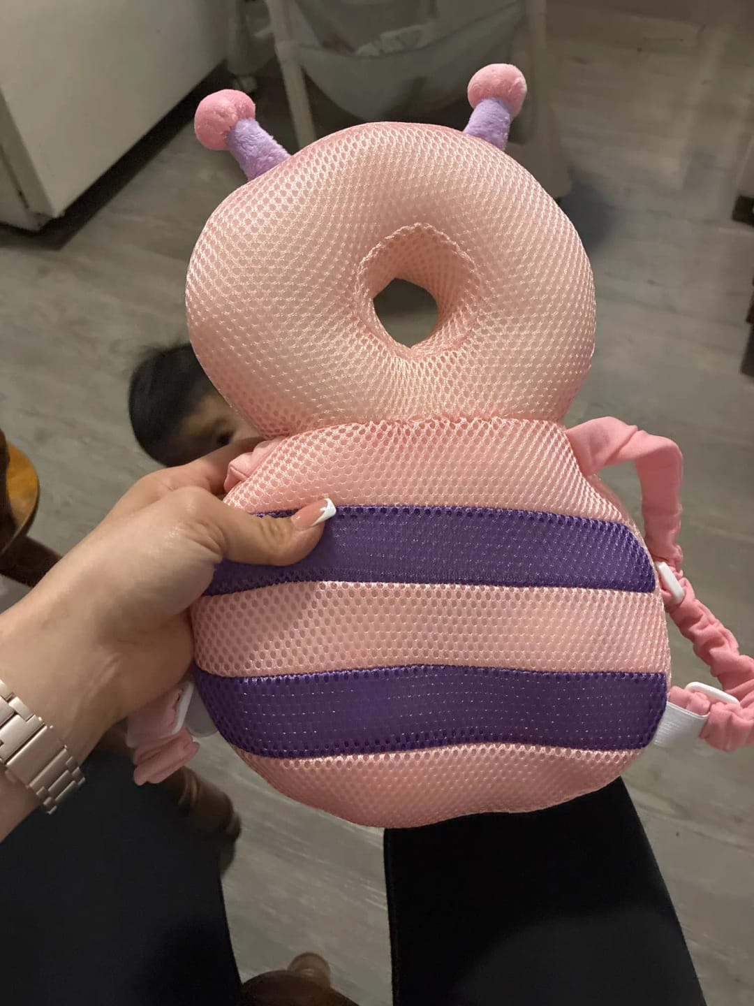 Customer photo review of Cushli™ - Babysaver Backpack