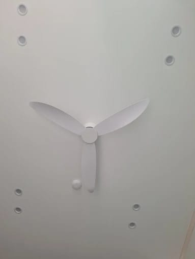 Customer photo review of 36/44/52-Inch Low-Profile Ceiling Fan with Remote Control