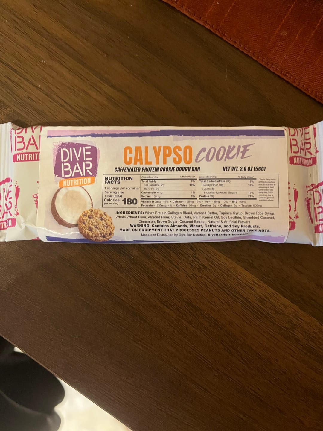 Customer photo review of Jessica's CALYPSO COOKIE - 6 Bars