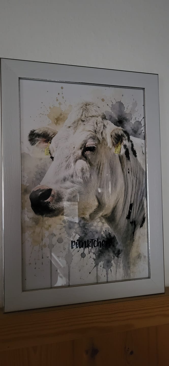 Customer photo review of Personalisiertes Poster - Aquarell Realistisches Porträt