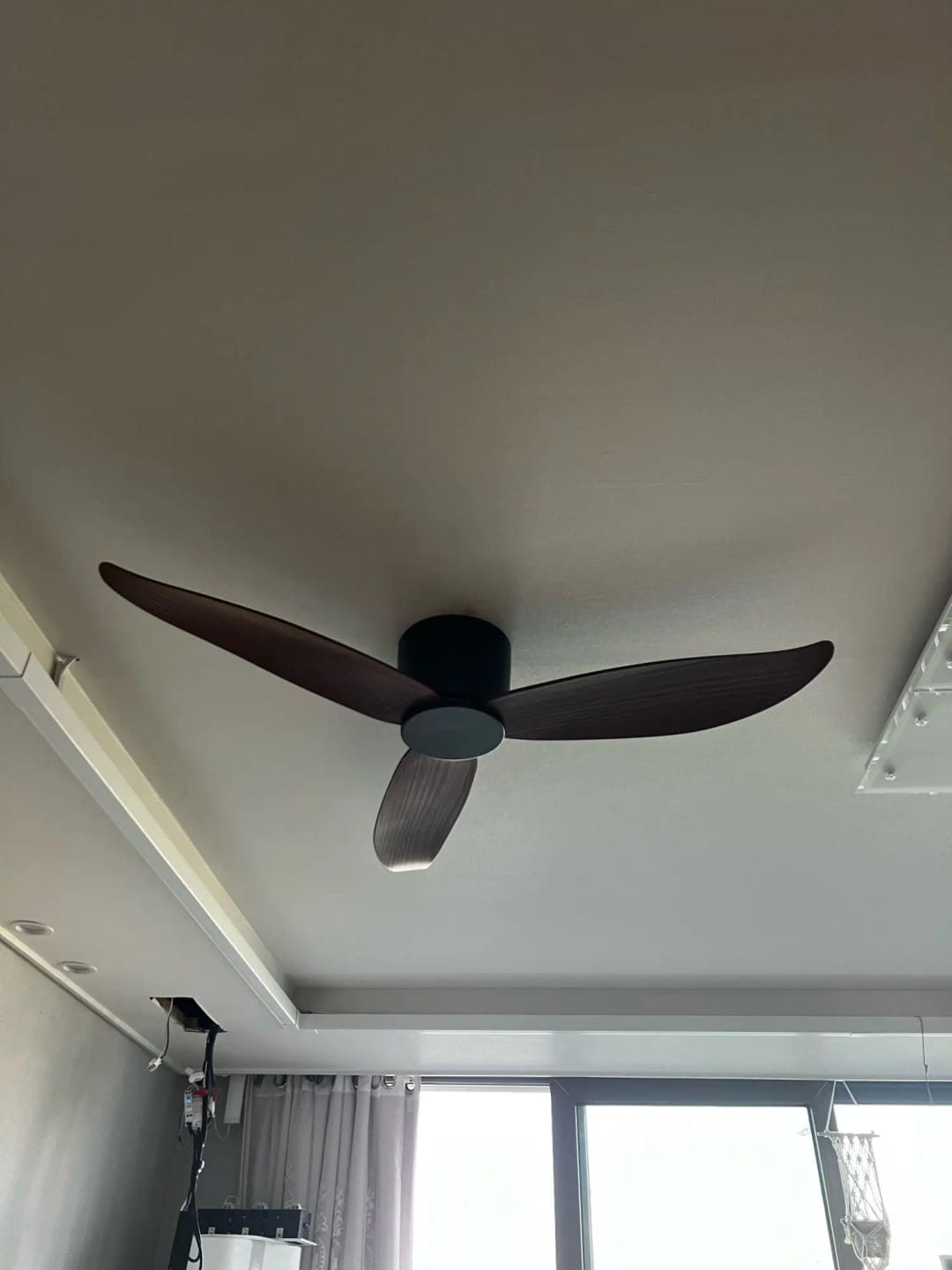 Customer photo review of 36/44/52-Inch Low-Profile Ceiling Fan with Remote Control