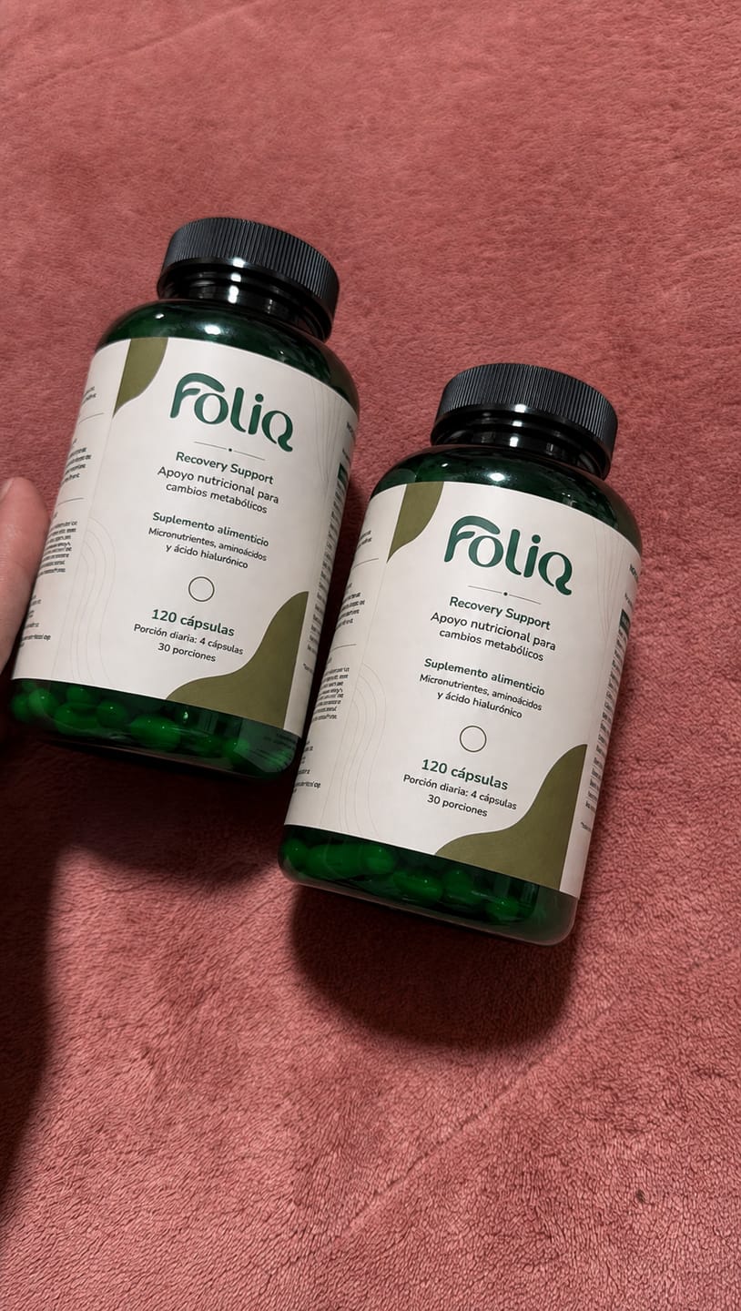 Customer photo review of FOLIQ® Recovery™ – Protocolo de Recuperación Capilar GLP-1