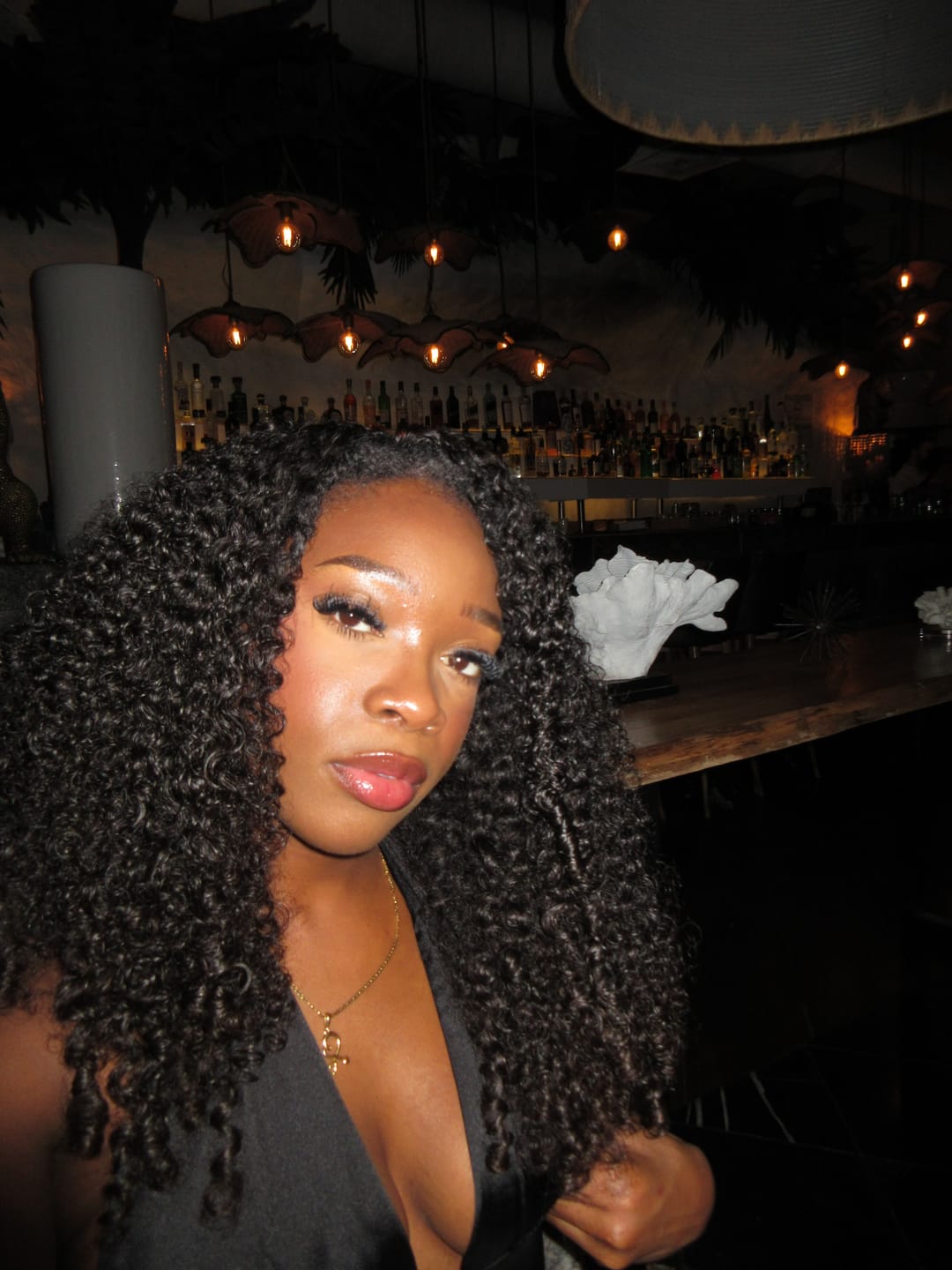 Customer photo review of BABY CURLY™ - 1b Raw Hair - PREORDER SHIPS JULY 15TH