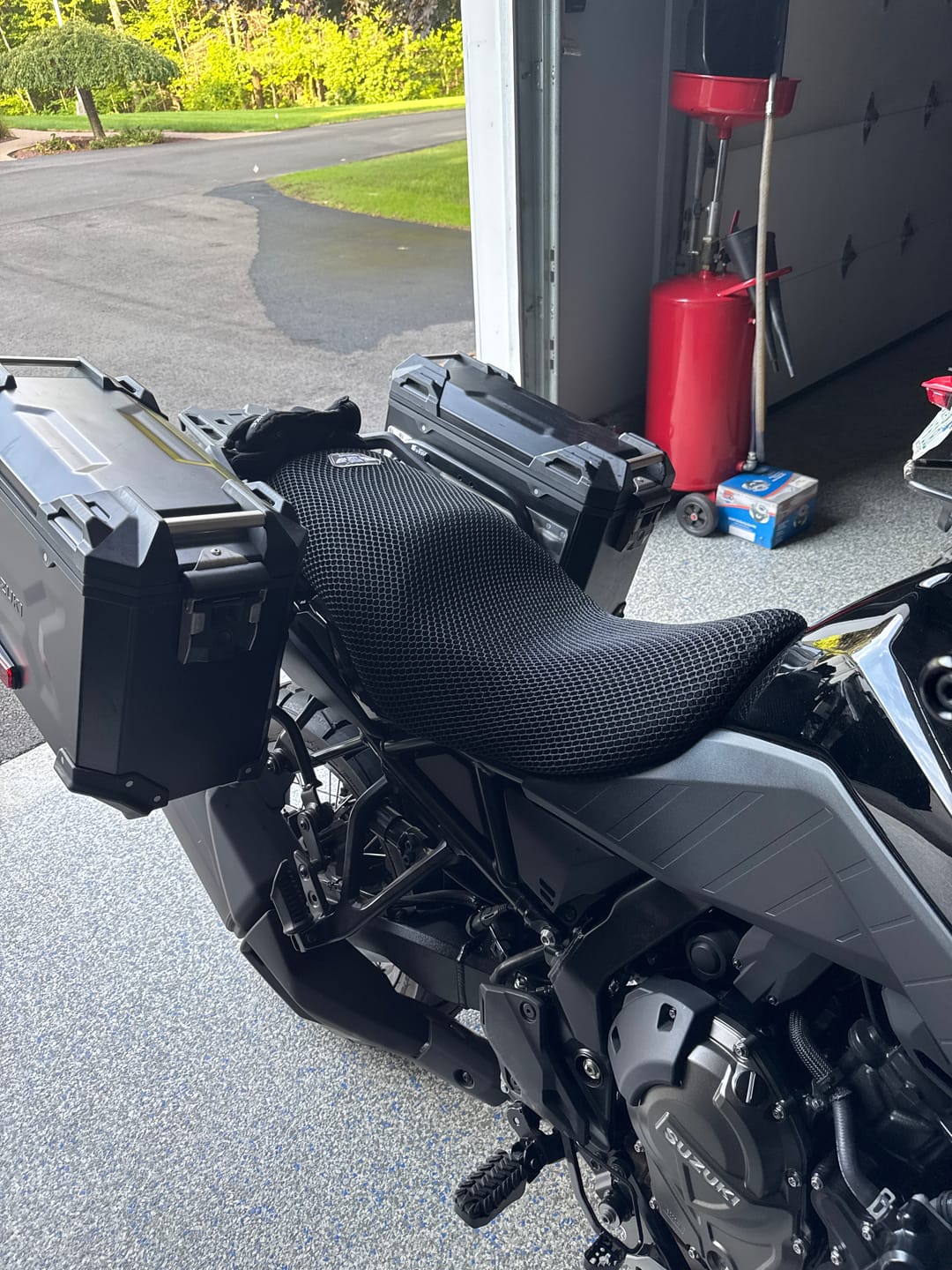 Customer photo review of Wind Rider Seat Cover