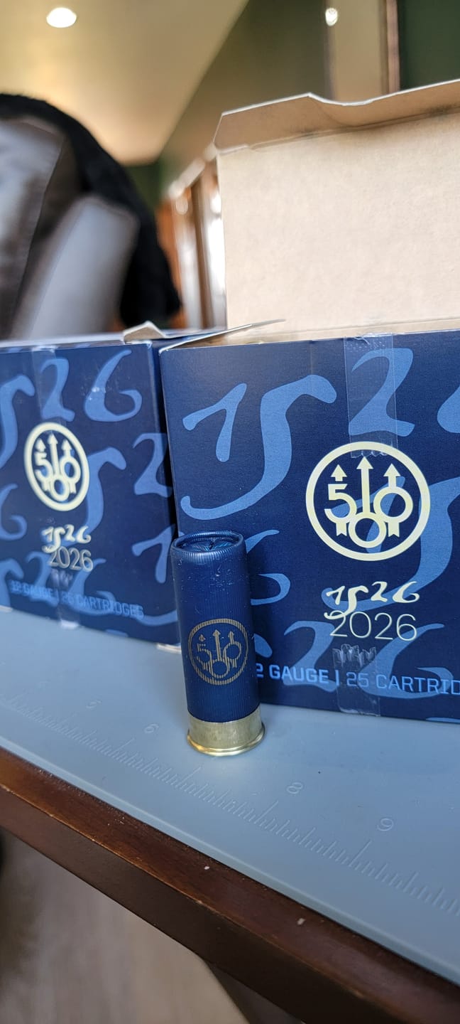 Customer photo review of Beretta 500 Years Limited Edition 12ga #7.5 1oz